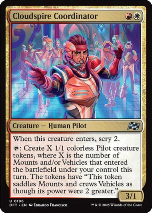 Cloudspire Coordinator U Aetherdrift 196 NM