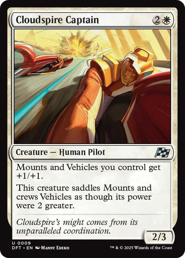 Cloudspire Captain U Aetherdrift 9 NM