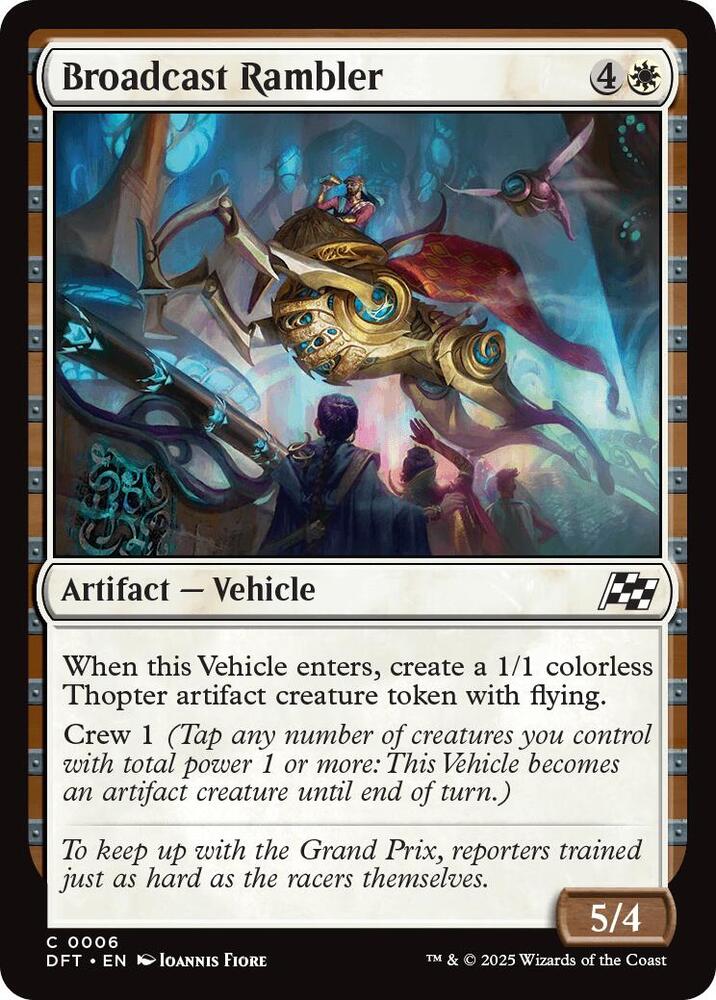 Broadcast Rambler C Aetherdrift 6 NM